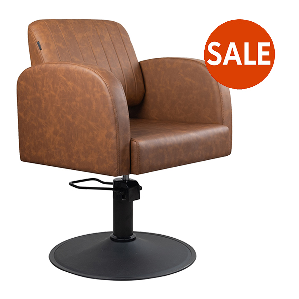 Salon Chairs Almira Tan Black Matt Base DSSE