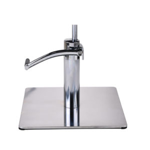 Square Chrome Base With Pump