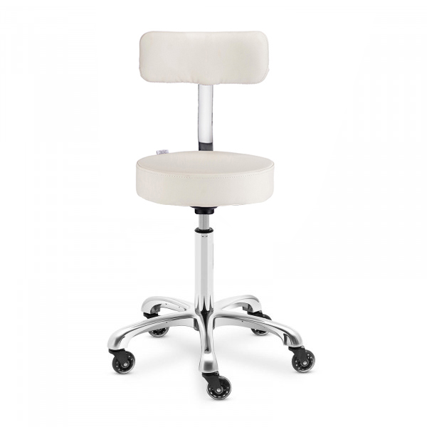 Salon Stool with backrest and height adjustable
