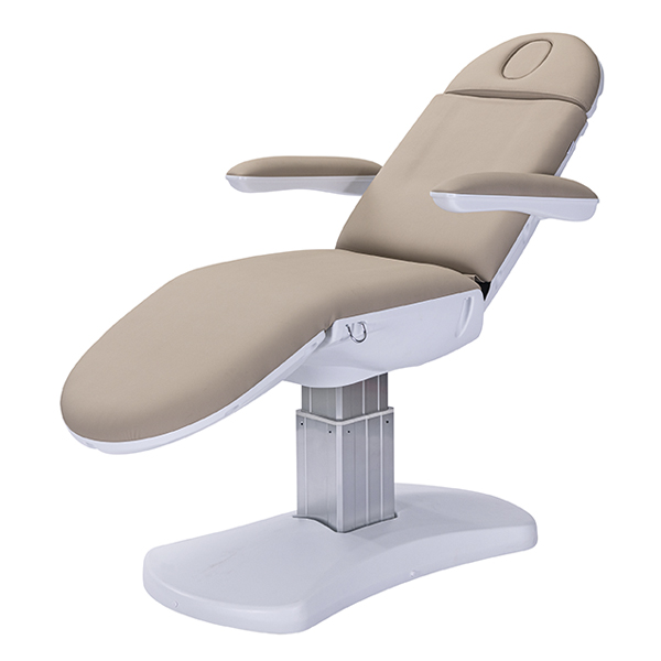 3 section beauty bed in anti-microbial medical grade vinyl