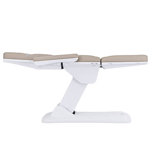 eros treatment bed latte side view highest height