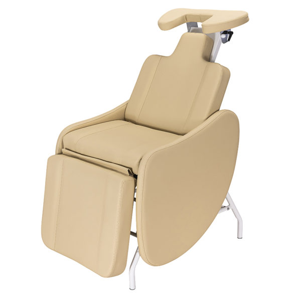 mati eyelash chair features lumbar support and supreme comfort for your client