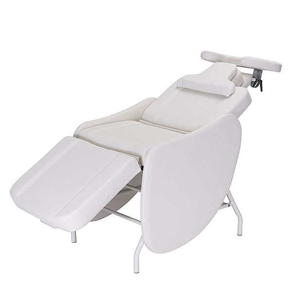 the mati eyelash chair features lumbar support and supreme comfort for your client