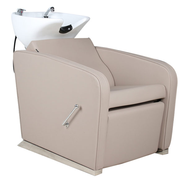 hairdressing shampoo unit with recline