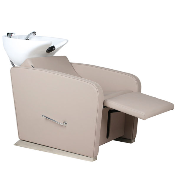 shampoo basin unit in latte perfect for salons
