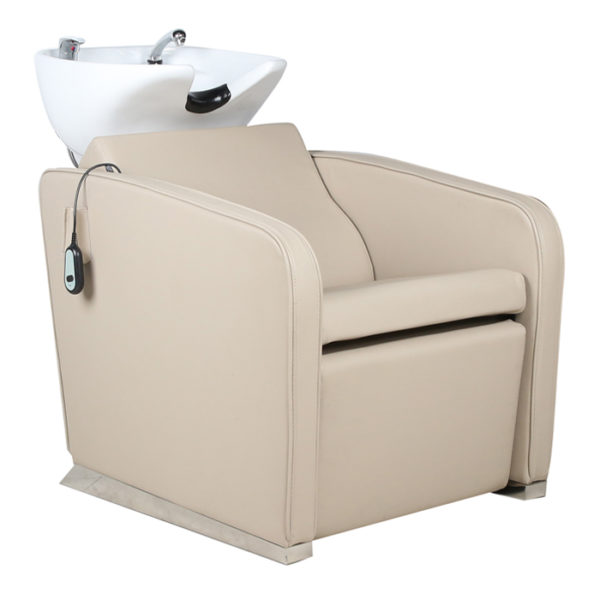 shampoo basin unit in latte perfect for salons