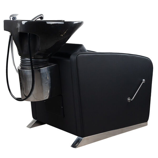 soho recliner hairdressing unit comes with black bowl and memory foam for extra comfort