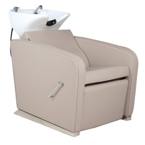 hairdressing shampoo unit with recline offers your client ultimate comfort