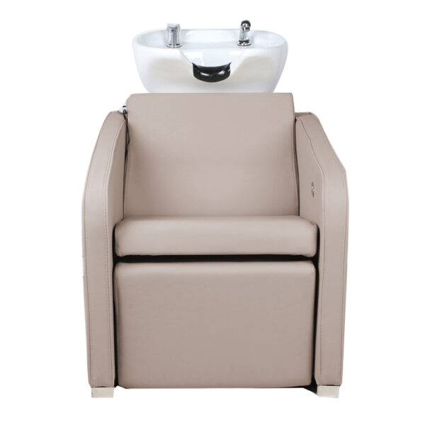hairdressing shampoo unit with electric recline