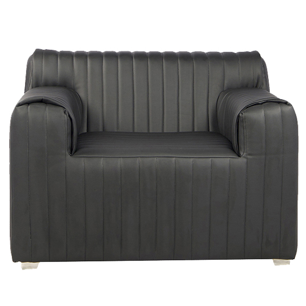 waiting sofa lounge in black perfect for your salon space