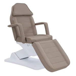 elysea-treatment-bed-caramel-front-angle-chair-position