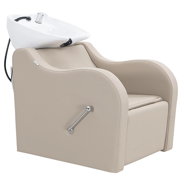 milos-recliner-shampoo-unit-latte-front-angle-view-closed-recliner