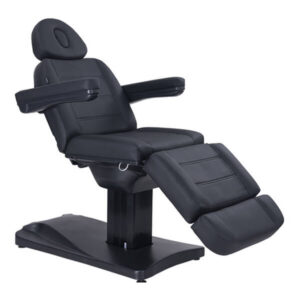 octavia-treatment-bed-black-reclined-backrest-leg-raised-front-view-dsse