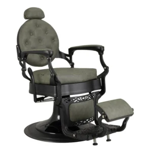 phantom-barber-chair-olive-mist-front-angle-chair-view