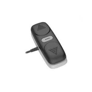 slimline-3000-foot-control-1-motor-black-front-view-dsse
